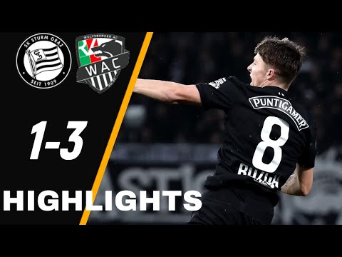 sturm graz -  wolfsberger | 1-3 | Highlights | 2025/2026