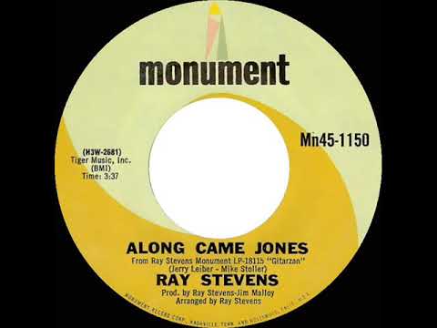 1969 HITS ARCHIVE: Along Came Jones - Ray Stevens (mono 45)