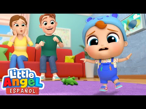 ¡Bebé Juan da sus Primeros Pasos | Canción Infantil | Little Angel Español