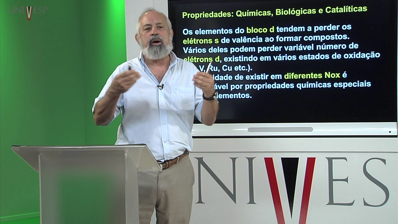 Química Inorgânica - Aula 21 - Metais de Transição: Os Elementos, Propriedades e Obtenção