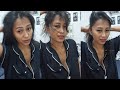 Tante No Armor Buka Kancing Piyama Hitam BIGO Live No Sounds