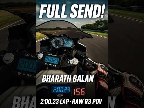 🔥 FULL SEND at MMRT! 🏁 Stock Yamaha R3 – 2:00.23 LAP TIME!”  ft. Inspector Dogesh