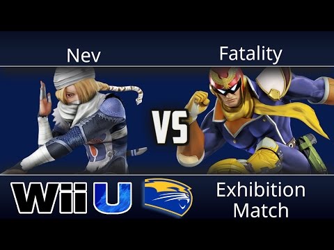 Smash @ Hooch - Nev (Sheik) vs Fatality (Captain Falcon) - Smash 4 Exhibition Match
