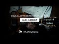 HAL HEBAT - Female Key  [Karaoke Akustik  / Acoustic Karaoke]