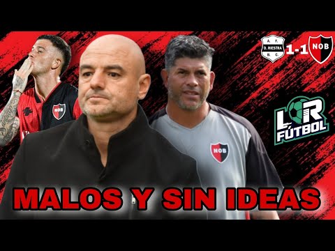 TWO ARE NOT ENOUGH TO MAKE ONE... (Riestra 1-1 Newell's)