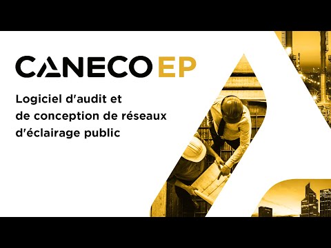 Logiciel de conception et de contrôle des réseaux d'éclairage public basse et haute tension - Caneco EP_2