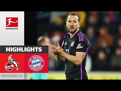 Resumen de Köln vs Bayern München Matchday 12