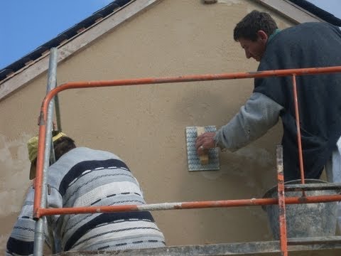 comment appliquer enduit de facade