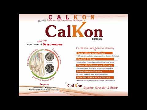 500mg Calkon Calcium And Vitamin D3 Tablet