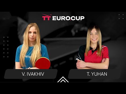 15:30 Valeriia Ivakhiv - Tetiana Yuhan 12.10.2024 TT Euro.Cup Ukraine Star. TABLE 4