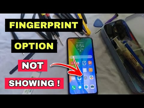 HOW TO FIX FINGERPRINT NOT SHOWING IN SETTINGS | FINGERPRINT OPTION MISSING