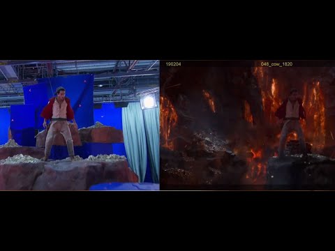 Aladdin Behind the scenes Visual Effects