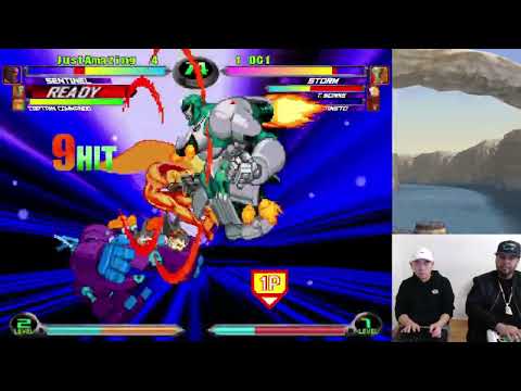 MvC2: JustAmazing - Sent/Cap Assist Punish DHC Hail 115% Combo .:12.16.23:.