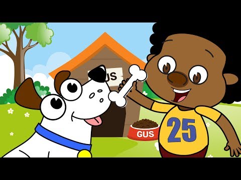 Stand Up, Sit Down | Learn Action Words With The Dog Milu