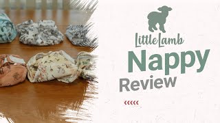 Little lambs nappy review fitted nappies