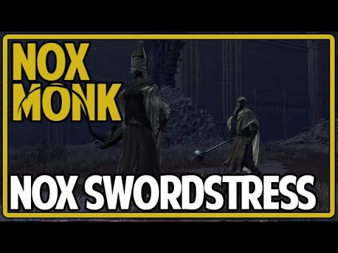 Nox Swordstress & Nox Monk Duo - Elden Ring No Vigor Boss Fights