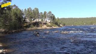 preview picture of video 'Lapland Juutuanjoki, Inari, Finland'