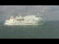MV Mont Saint Michel Leaving Portsmouth Onboard HSV Normandie Express
