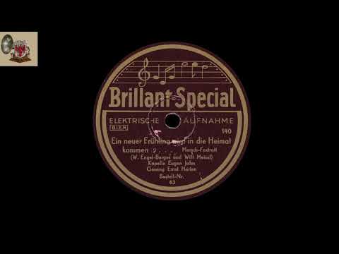 Ein neuer Frühling wird in die Heimat kommen  - E. Jahn - Ges. Ernst Harten