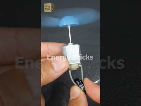 Testing a Powerful 1F 5.5V Supercapacitor – Can It Run a DC Motor?