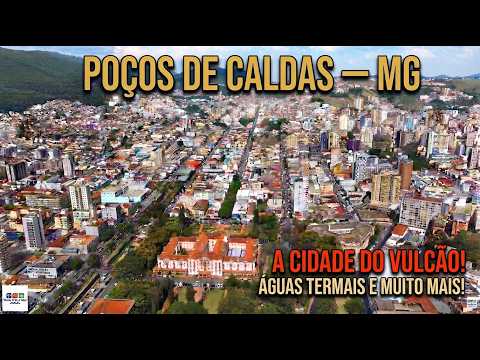 A Cidade Mais Charmosa do Sul de Minas que Você Precisa Conhecer! POÇOS DE CALDAS-MG