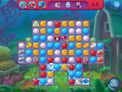 Fishdom Hard level 6481 no boosters フィッシュダム ハード [Friend's]