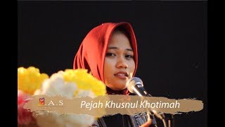 Download lagu PEJAH HUSNUL KHOTIMAH Cover By Putri Feat MAS Music mp3