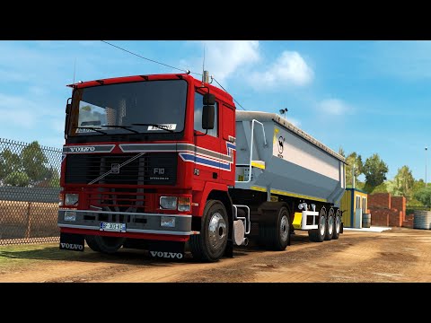 ETS2 1.35 ProMods 2.41 Volvo F10 Clermont-Ferrand - Le Mans