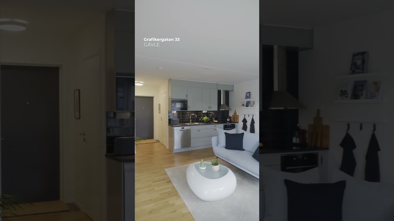 2 rum Lägenhet på Grafikergatan 33 Gävle - Södra Hemlingby Gävle kommun - video