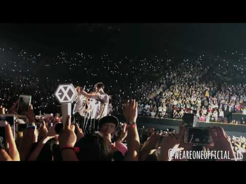 170429 The EXOrDium in LA - D.O.'s FOOT, Yeol's Hand, Last Song: Angel, & Baek's I Love You Baby~!