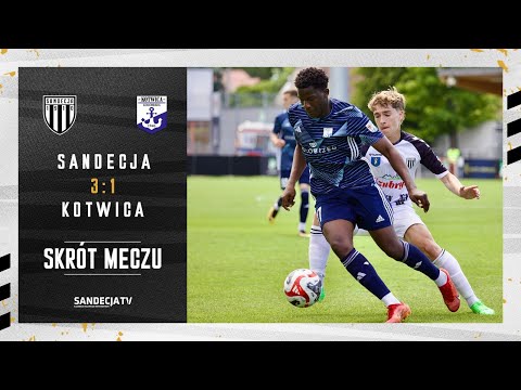 Sandecja Nowy Sącz - Kotwica Kołobrzeg 3:1 (1:0), skrót meczu | 25.05.2024