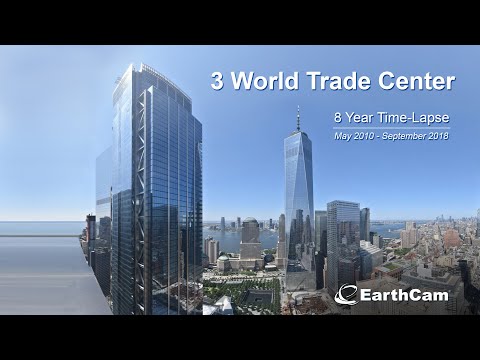 Official 3 World Trade Center 8 Year Time-Lapse Movie