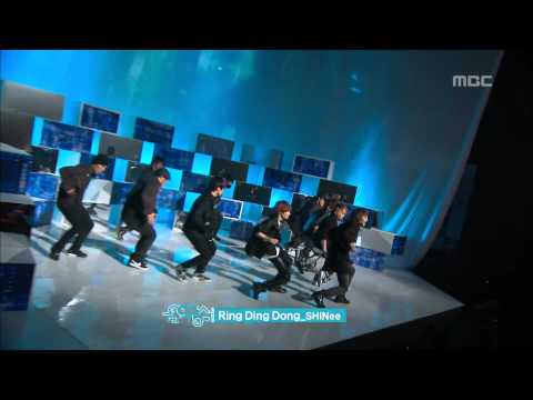 SHINee - Ring Ding Dong, 샤이니 - 링 딩 동, Music Core 20091031