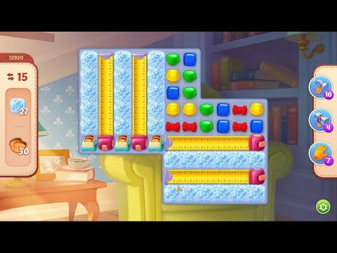 Homescapes Level 12920 No Boosters Gameplay #Bubunka