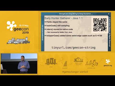 GeeCON 2019: Heinz Kabutz - Enough java.lang.String to Hang Ourselves ...