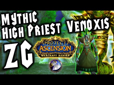 High Priest Venoxis - Mythic - Zul Gurub in Warcraft Reborn - Project Ascension - Warrior POV
