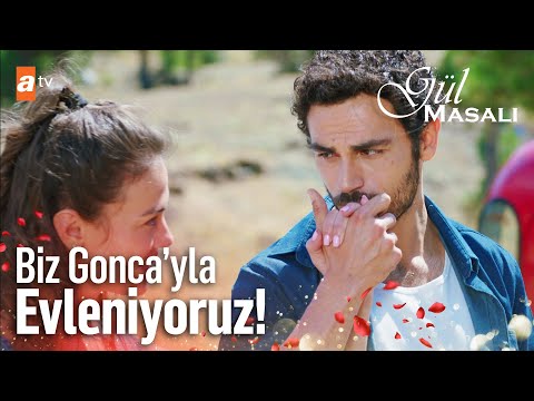 Toprak ve Gonca müjdeli haberi verdi - Gül Masalı 12. Bölüm