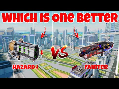 WR🔥Hazard [Buff] VS Fainter Weapon Comparison |WAR ROBOTS|