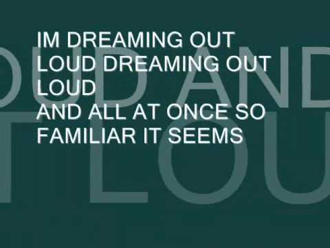 One Republic - Dreaming Out Loud ( lyrics )