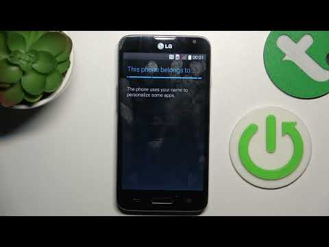 How to Perform Initial System Setup on a LG L70