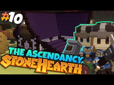 Blacksmith / Weaver Combined Building - Stonehearth Gameplay Ace - Ep 10