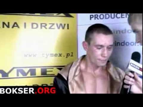 Damian Wrzesiński po wygranej na Gali TYMEX w Radomiu