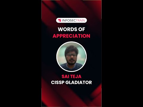 CISSP InfosecTrain Review | Madhura Kakade CISSP Gladiator | CISSP Success Stories
