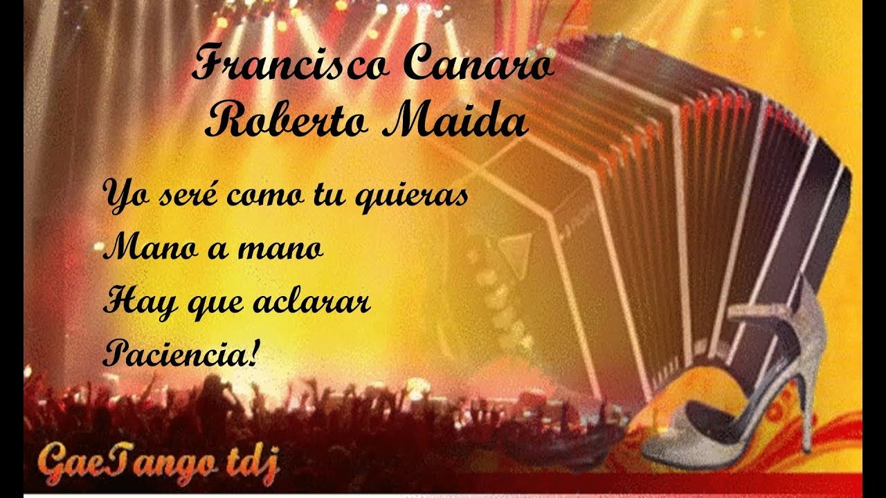 Tanda di tango  Francisco Canaro  Roberto Maida  1938