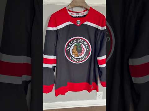 Chicago Blackhawks Reverse Retro Adidas Jersey #chicagoblackhawks #adidas #jersey #chicago #hockey