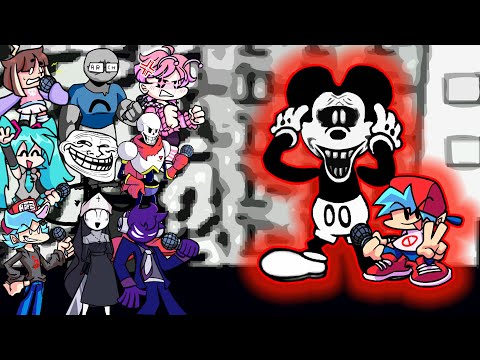 FNF Really Happy But Different Characters Sing It 🎵 (Everyone Sings Really Happy) (NEW CHARACTERS)