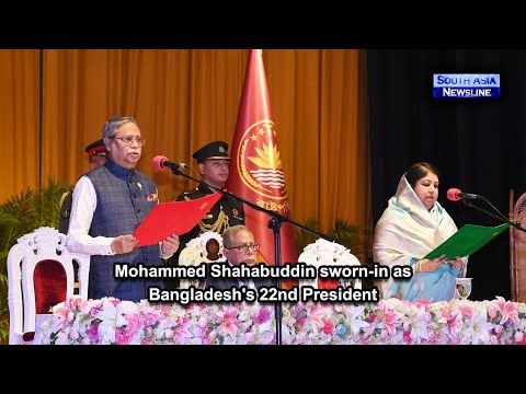 Mohammed Shahabuddin sworn in as Bangladesh's 22nd President