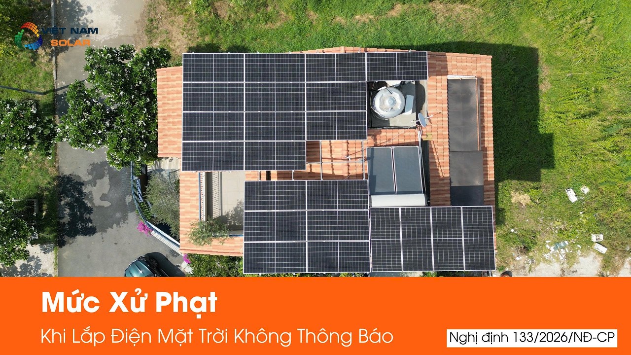 Bảng Giá Chi Phí Lắp Điện Năng Lượng Mặt Trời 2026 1 Video hướng dẫn pháp lý điện mặt trời