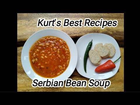 Serbian Bean Soup #cooking #beansoup #souprecipe #serbianfood