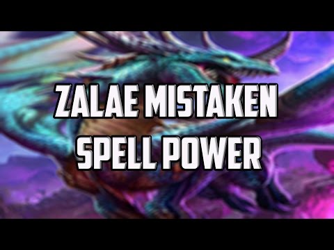 Zalae Mistaken Azure Spell Power